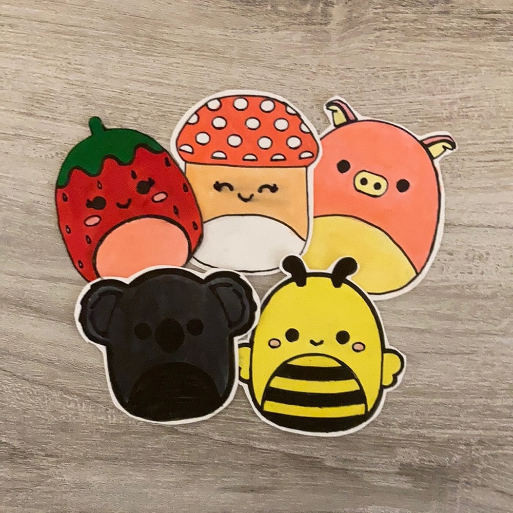 squishmallow sticker pack